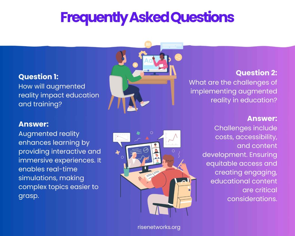 Augmented reality provides interactive and immersive experiences